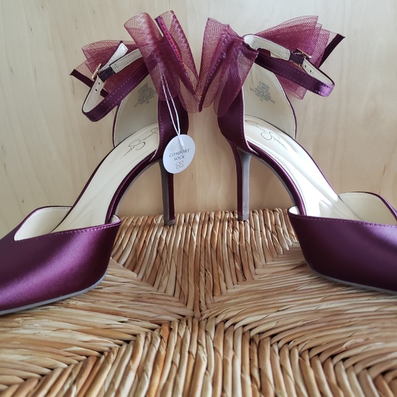 Jessica Simpson Tulle Bow Pumps Size 7.5 NEW! - Picture 7 of 13